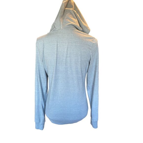 The North Face Womens Full Zip Hoodie Size M Blue Lightweight Standard Fit - Picture 4 of 11